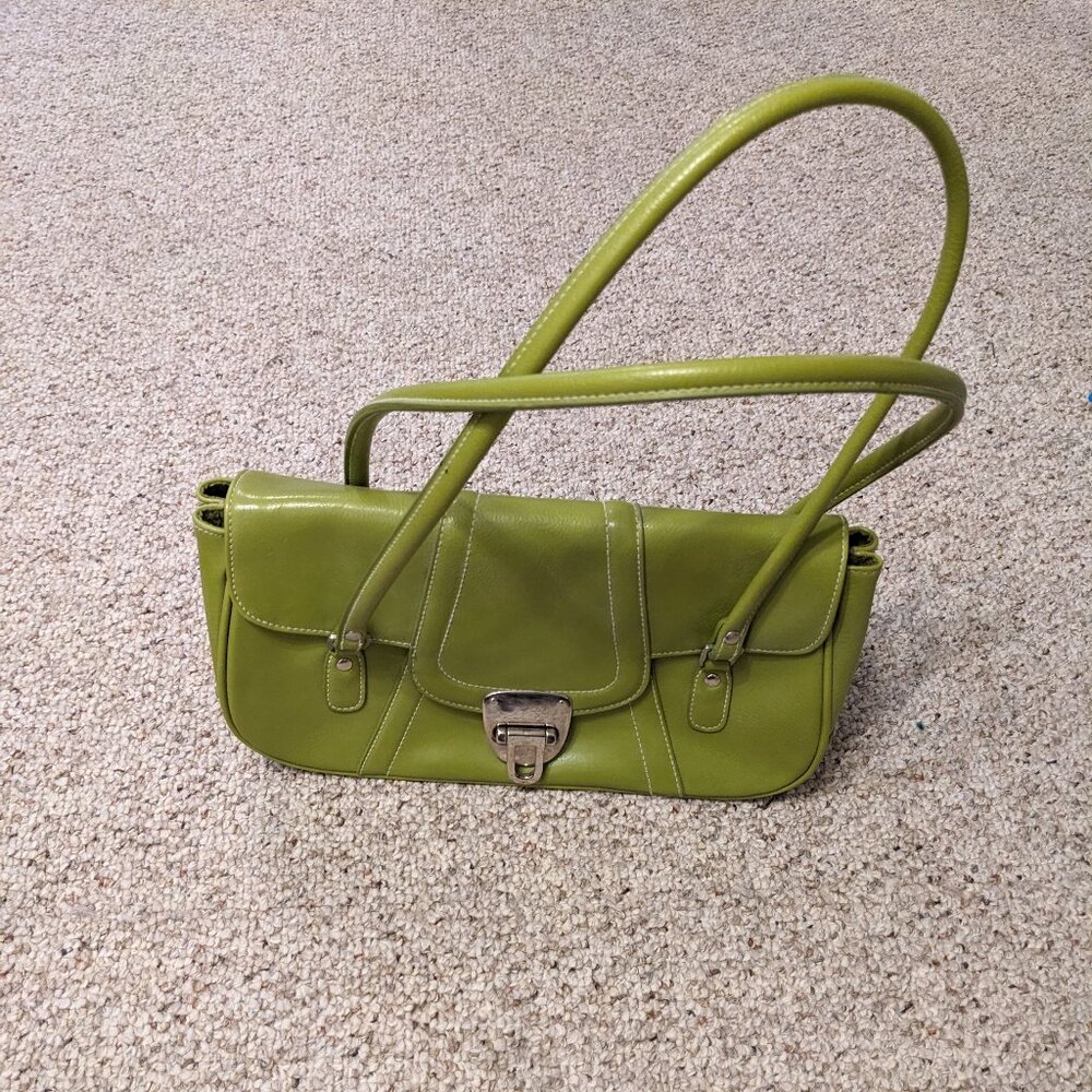 Hillard & Hanson Green Handbag